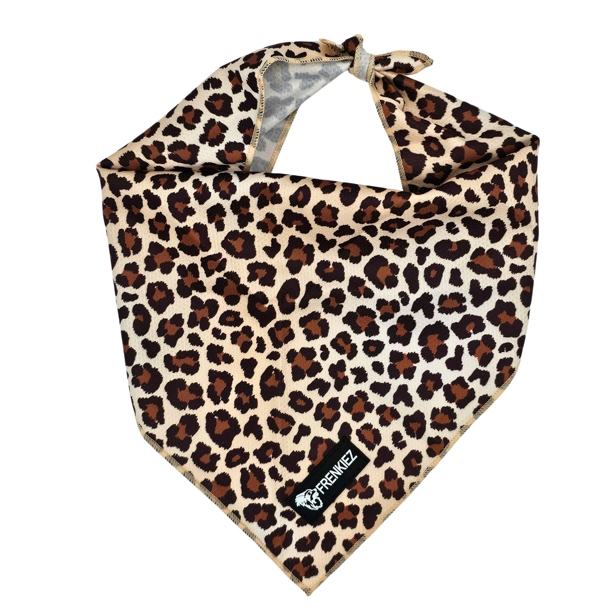Frenkiez Cooling Bandana Brown Leopard - Premium Hondenkleding > bandana from Frenkiez - Just €7.99! Shop now at Frenkiezdogshop