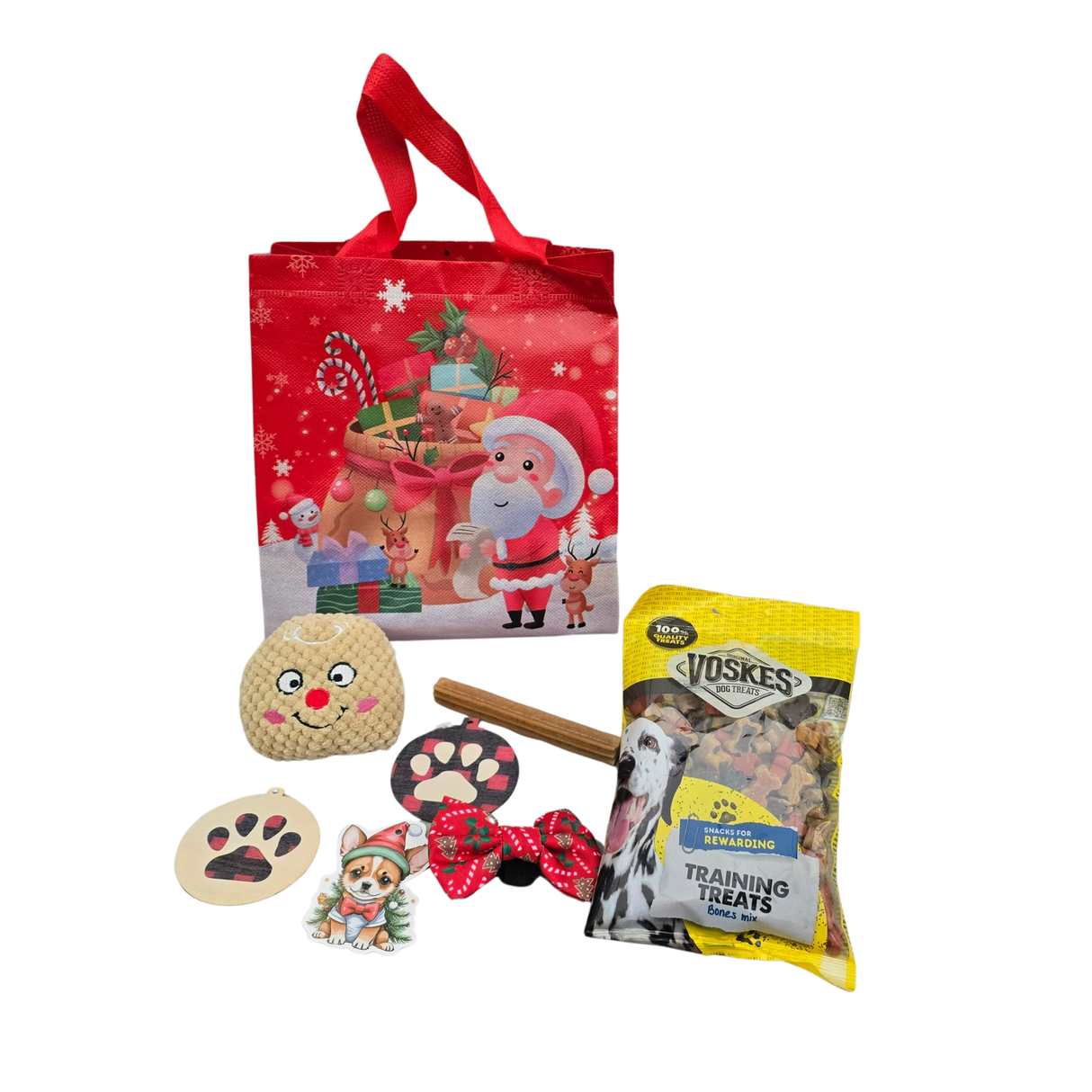 Frenkiez Christmas Giftbox Small NEW Red edition Hondencadeau > Kerstcadeau One size