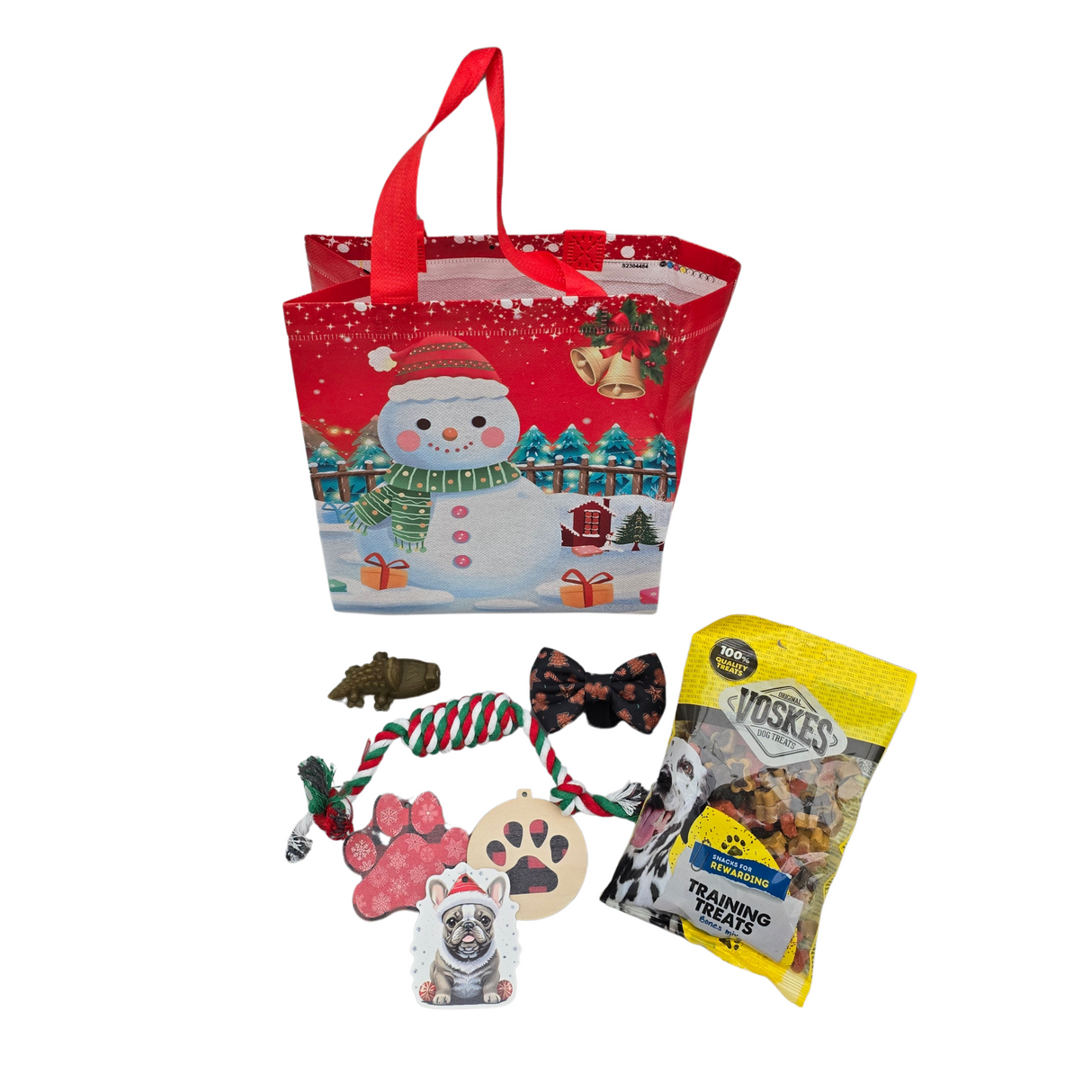 Frenkiez Christmas Giftbox Small NEW Black edition - Premium Hondencadeau > Kerstcadeau from Frenkiez - Just €12.99! Shop now at Frenkiezdogshop