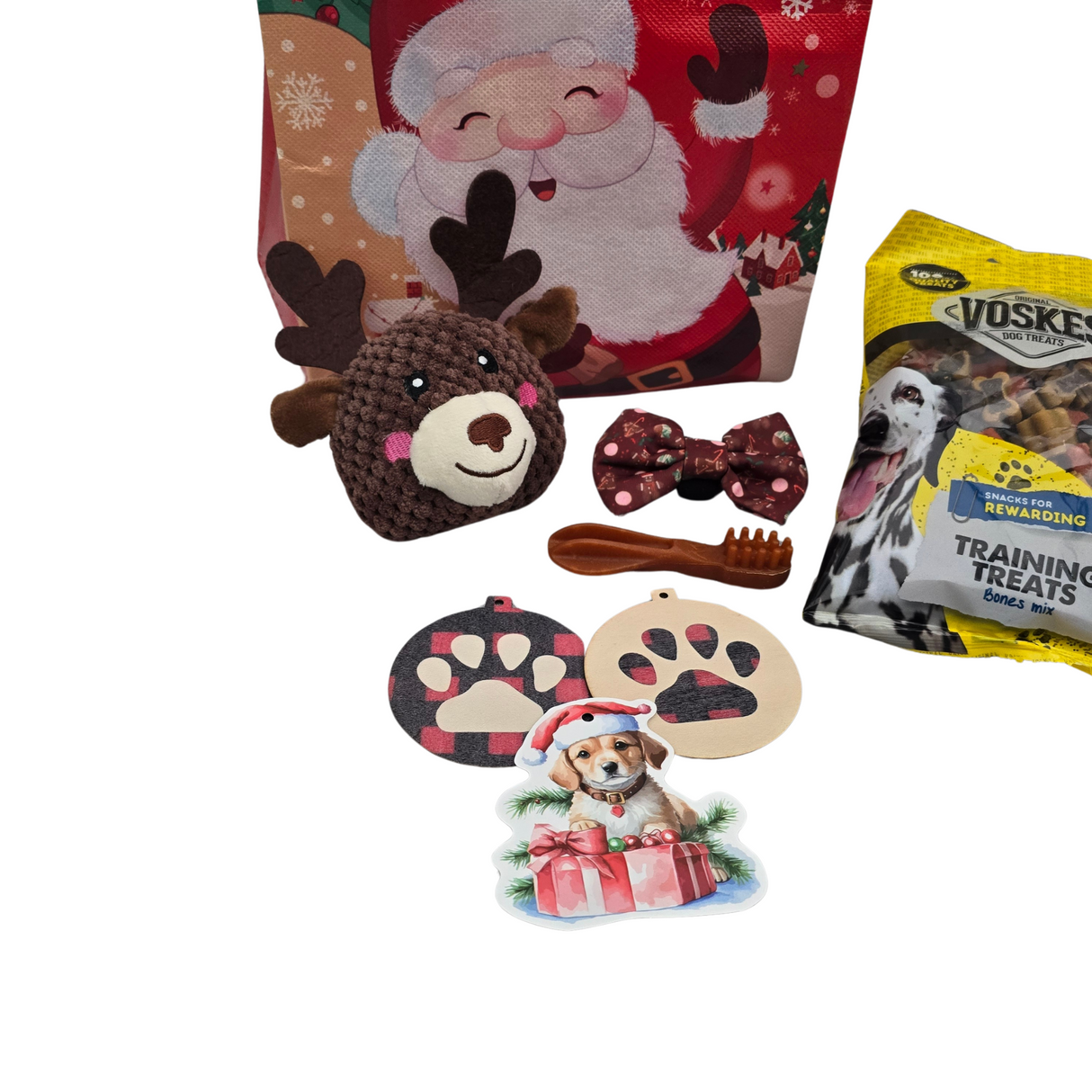 Frenkiez Christmas Giftbox Small NEW Brown edition - Premium Hondencadeau > Kerstcadeau from Frenkiez - Just €12.99! Shop now at Frenkiezdogshop