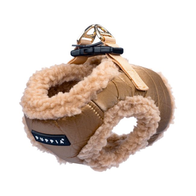 Puppia Winterstride Vest Harness B Beige hondentuig > honden harnas > model B Small