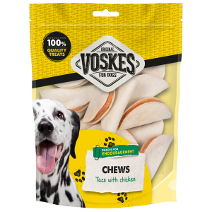 Voskes kauw snack taco met kip 400gr - Premium Hondensnoep > hondensnack from Voskes - Just €12.99! Shop now at Frenkiezdogshop