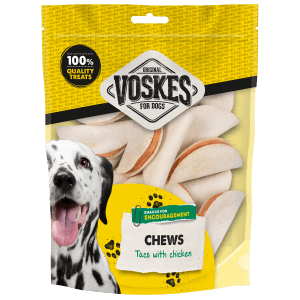 Voskes kauw snack taco met kip 400gr Hondensnoep > hondensnack Standaard/One Size