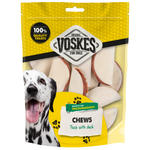 Voskes kauw snack taco met eend 400gr - Premium Hondensnoep > hondensnack from Voskes - Just €12.99! Shop now at Frenkiezdogshop