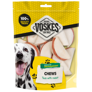 Voskes kauw snack taco met konijn 400gr - Premium Hondensnoep > hondensnack from Voskes - Just €12.99! Shop now at Frenkiezdogshop