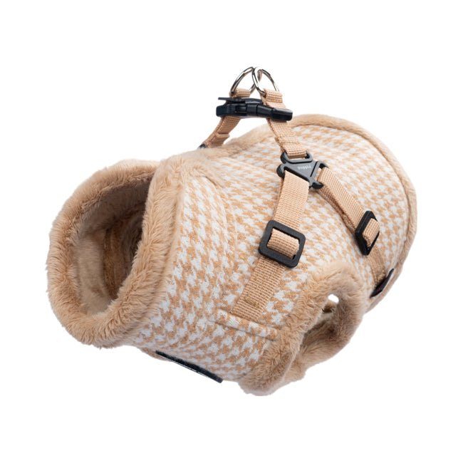 Puppia Chic Hound Vest Harness – Model V Beige