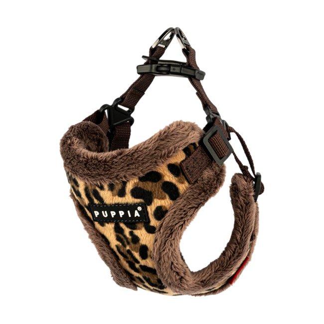 Puppia Wild Harness model C Brown hondentuig > honden harnas > model C Small
