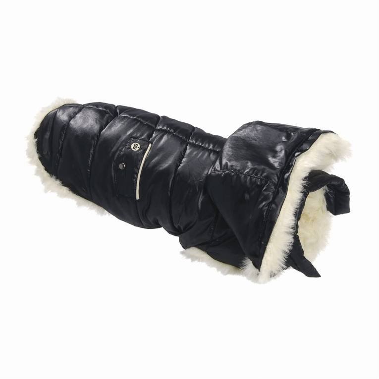 Bobby winterjasje Sofia zwart Alleen Small (30S) Hondenkleding > hondenjas Small (30)