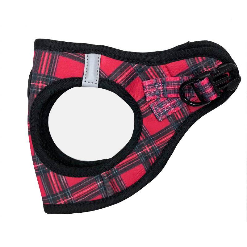 Frenkiez Step In Harness BarkBerry Red hondentuig > honden harnas > model B X - Small