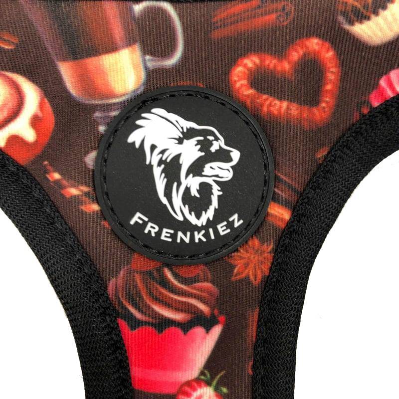 Frenkiez Step In Harness Coffee Sprinkles hondentuig > honden harnas > model B X - Small