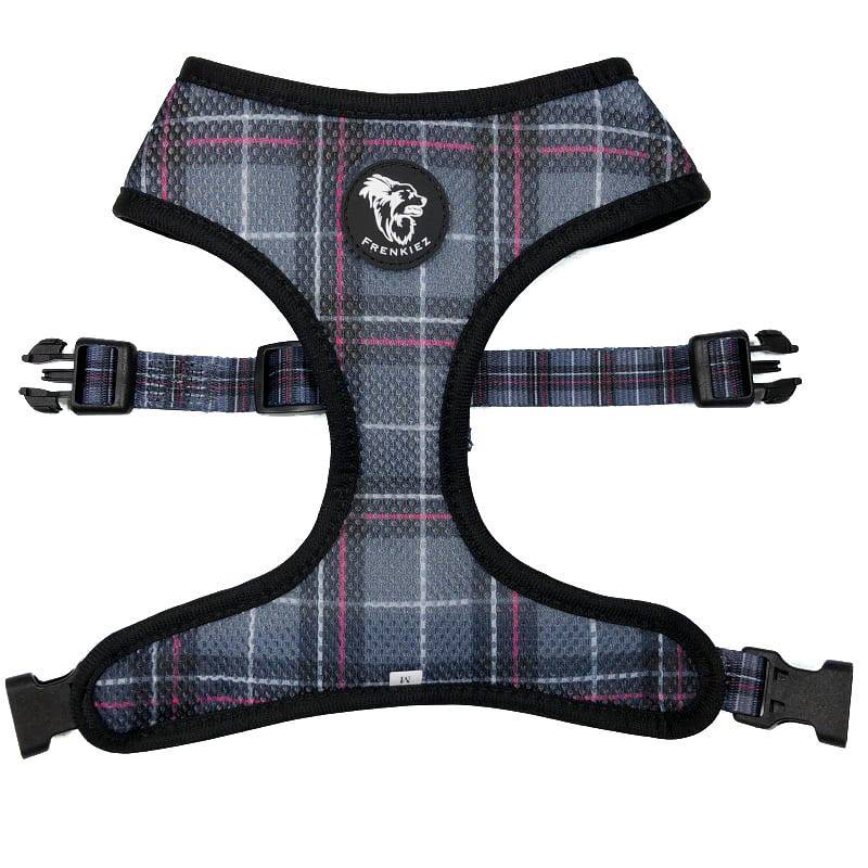 Frenkiez Reversible Harness BarkBerry red - Premium hondentuig > honden harnas from Frenkiez - Just €10! Shop now at Frenkiezdogshop