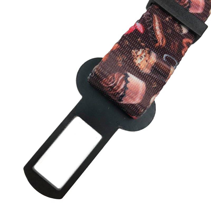 Frenkiez carseatbelt Coffee Sprinkles - Premium Autogordel > Autoriem from Frenkiez - Just €5! Shop now at Frenkiezdogshop