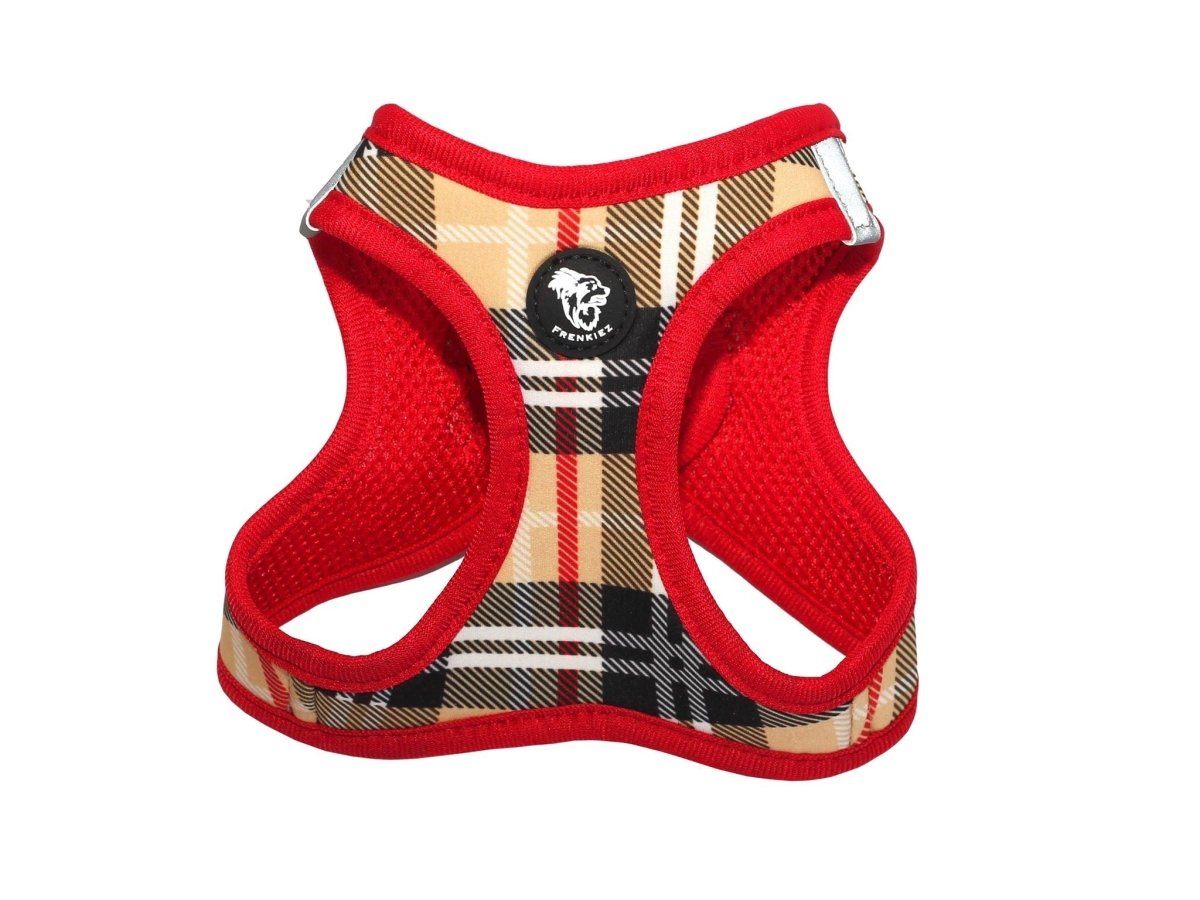 Frenkiez Step In Harness BarkBerry Beige hondentuig > honden harnas > model B X - Small