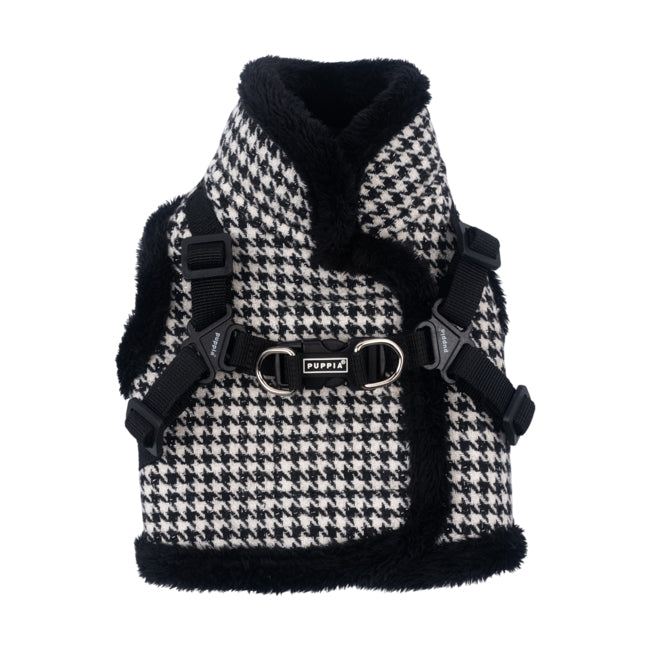 Puppia Chic Hound Vest Harness – Model V Black