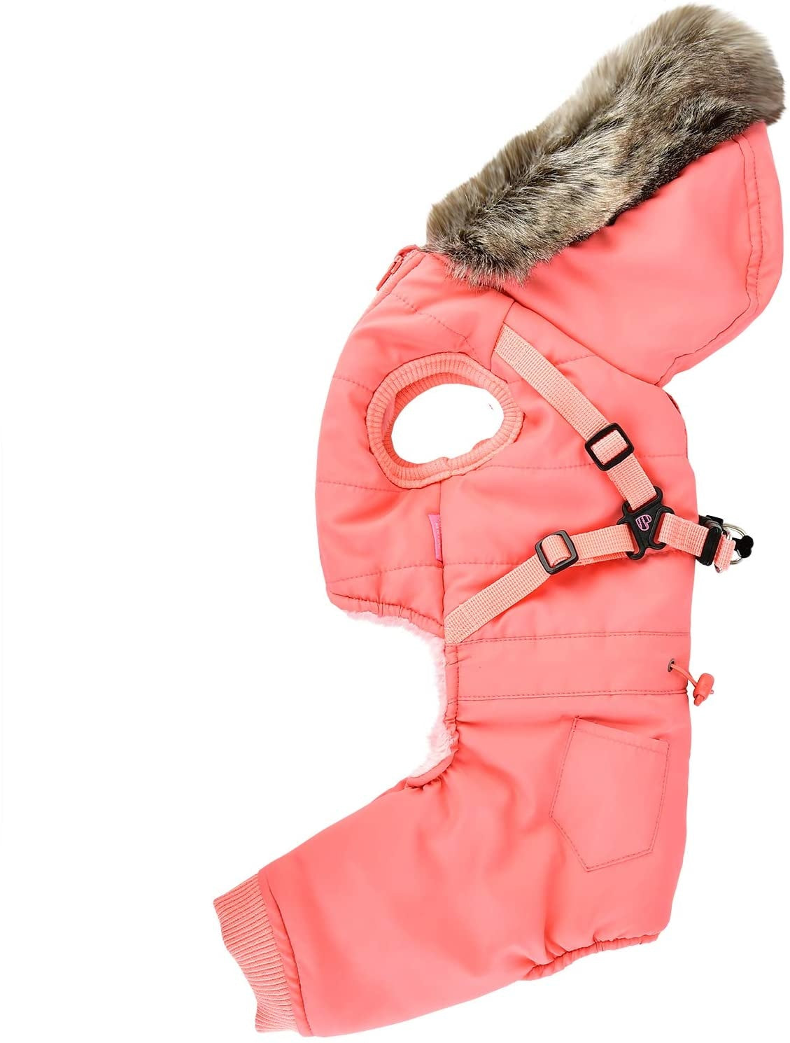 Pinkaholic Evelyn Jacket Harness Indian Pink - Premium Hondenkleding > hondenjas from Pinkaholic - Just €49.99! Shop now at Frenkiezdogshop
