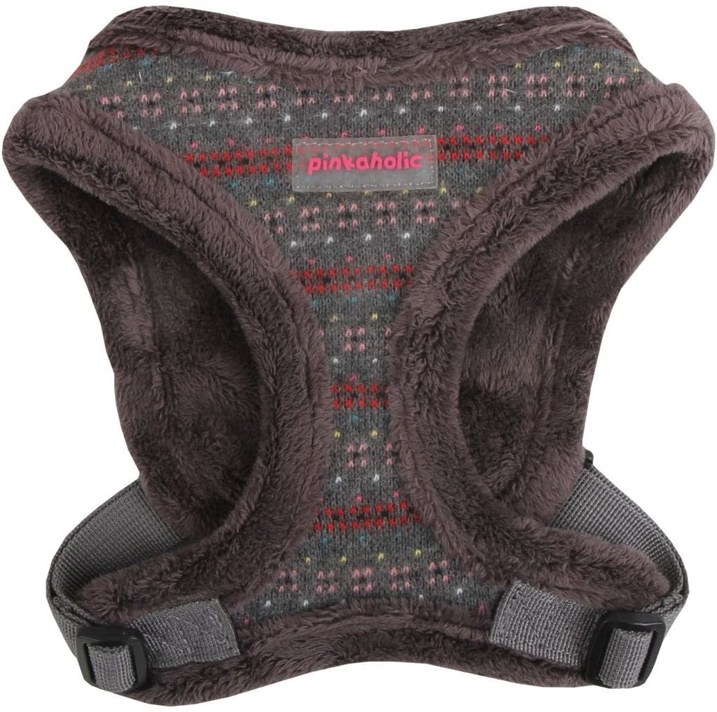 Pinkaholic Twilight Snugfit Harness Grey - Premium hondentuig > honden harnas from Pinkaholic - Just €20! Shop now at Frenkiezdogshop