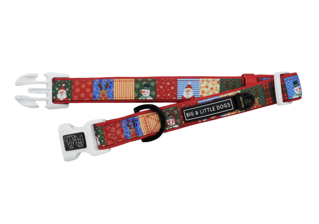 Big and Little Dogs Halsband Silly Season ( XS & M ) - Premium halsband > hondenhalsband from Big and Little Dogs - Just €10! Shop now at Frenkiezdogshop