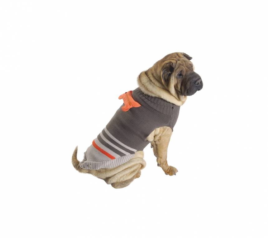 Bobby trui 'Copenhague' orange - Premium Hondenkleding > Hondentrui from Bobby - Just €10! Shop now at Frenkiezdogshop