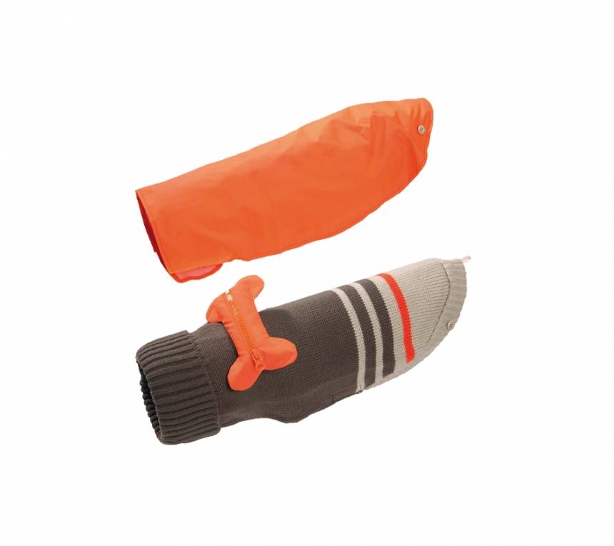 Bobby trui 'Copenhague' orange - Premium Hondenkleding > Hondentrui from Bobby - Just €10! Shop now at Frenkiezdogshop