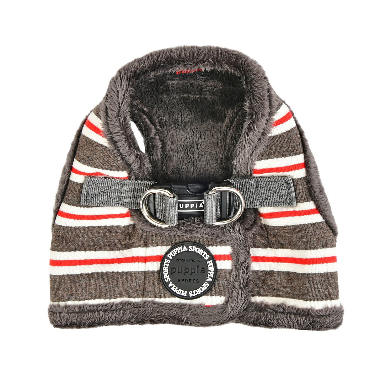 Puppia Harness B Rowdy Dark Grey - Premium hondentuig > honden harnas from Puppia - Just €20! Shop now at Frenkiezdogshop