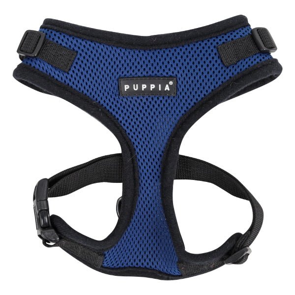 Puppia Soft Harness Ritefit Royal Blue hondentuig > honden harnas > model A Small