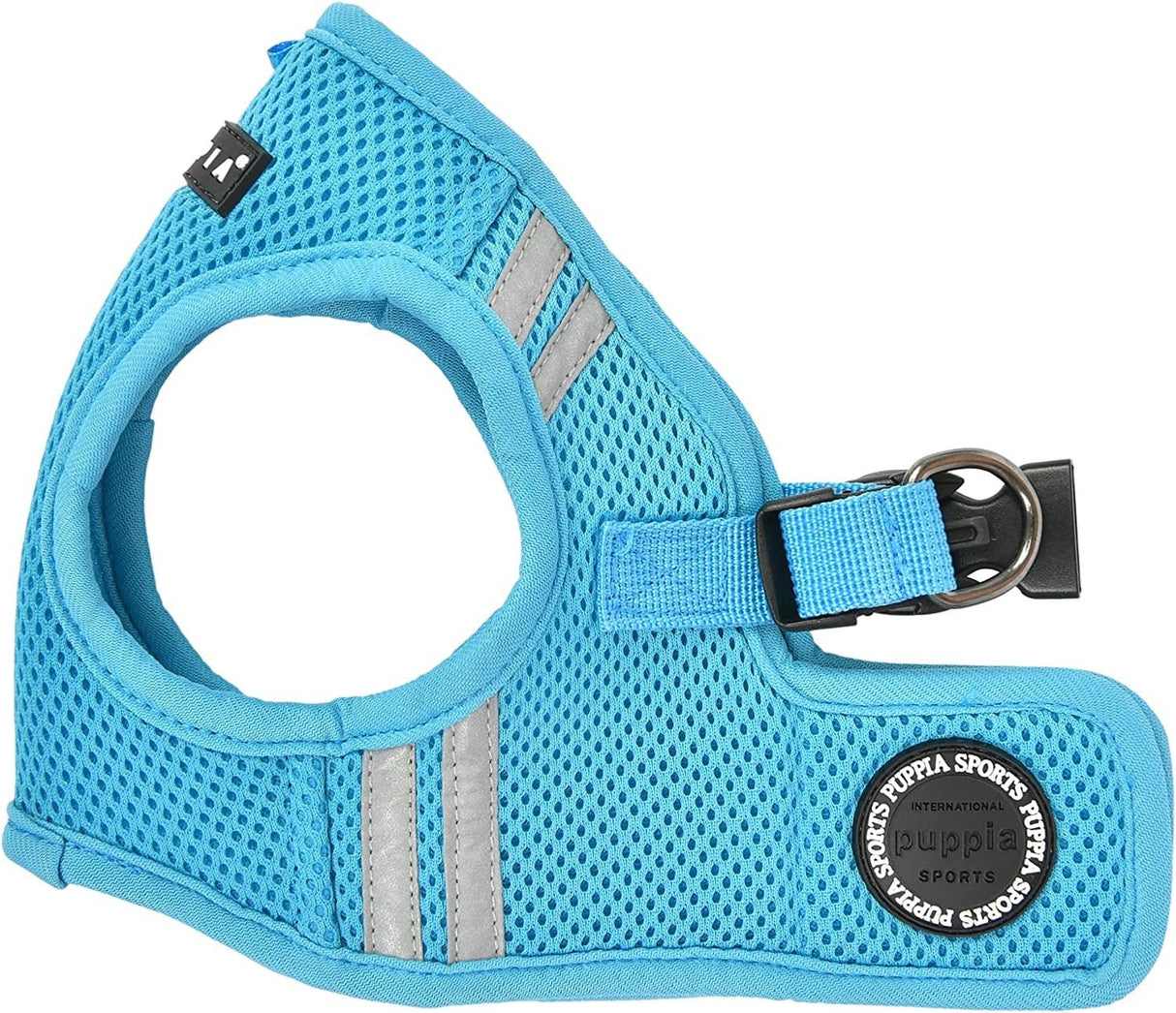 Puppia Soft Vest Harness PRO model B Skyblue hondentuig > honden harnas > model B Small