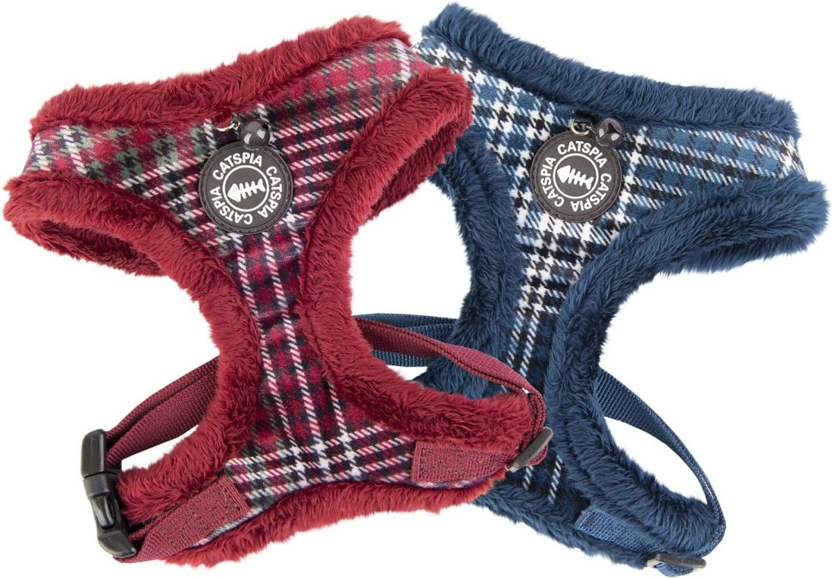 Catspia Katten Tuigje Neve Harness Wine Kattentuig > kattenharnas X - Small