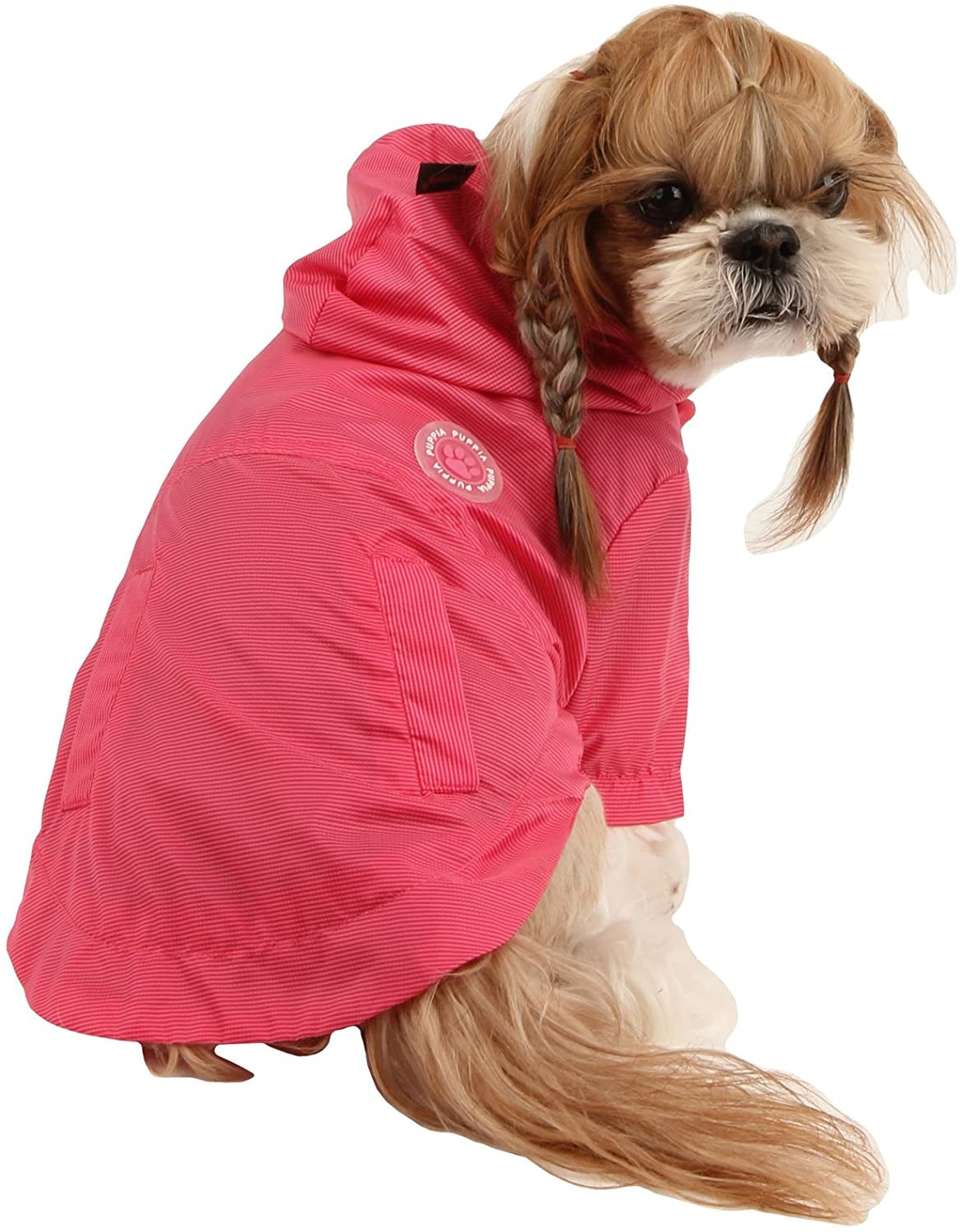Puppia Wind Breaker Hot Pink - Premium Hondenkleding > hondenjas from Puppia - Just €25! Shop now at Frenkiezdogshop