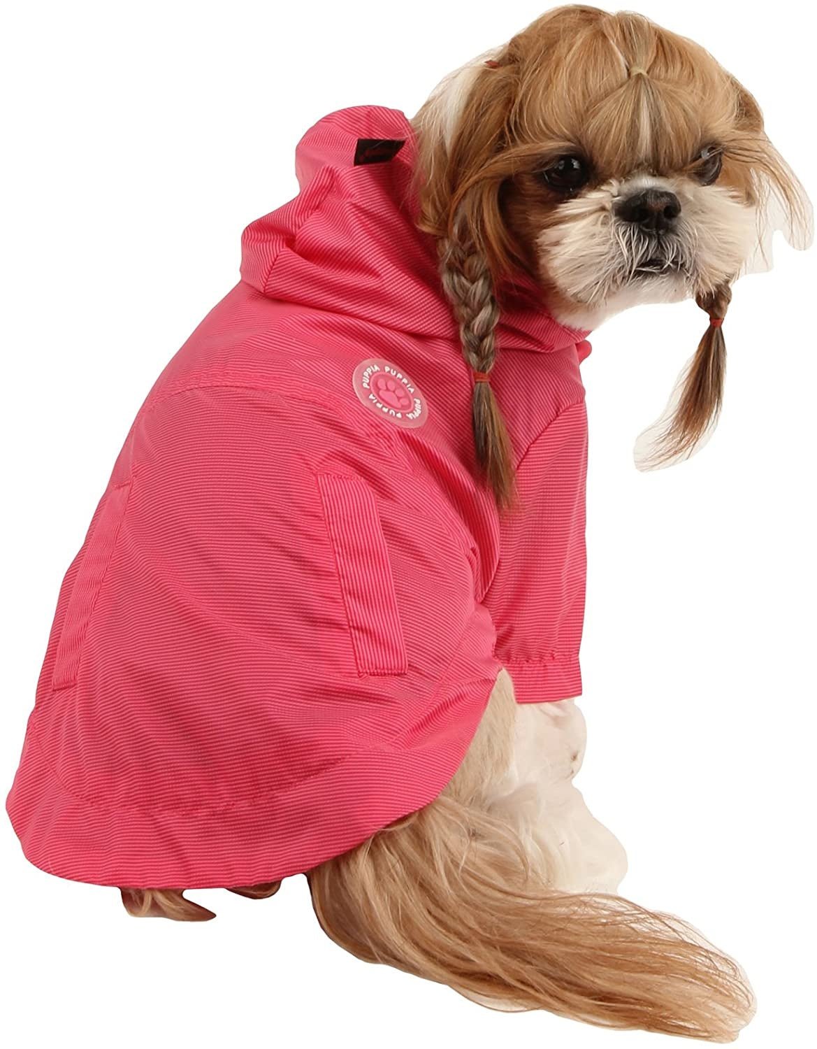 Puppia Wind Breaker Hot Pink Hondenkleding > hondenjas Small