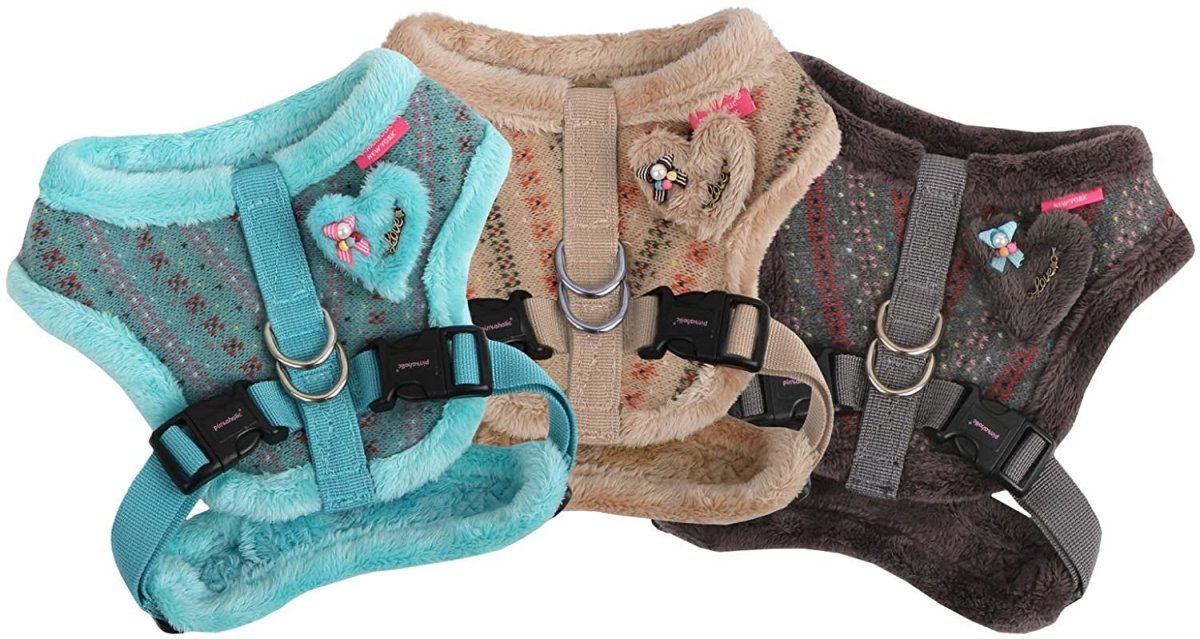 Pinkaholic Twilight Snugfit Harness Grey hondentuig > honden harnas > overige modellen Small