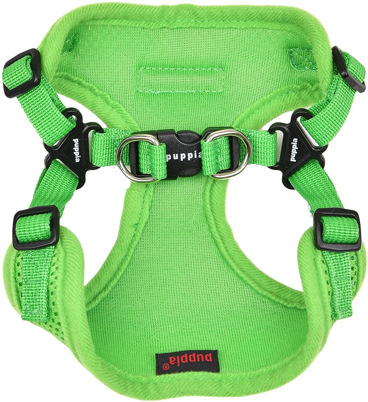 Puppia Soft Harness model C Green hondentuig > honden harnas > model C Small