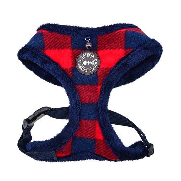 Catspia Katten Tuigje Figaro Harness Red ( ALLEEN LARGE ) Kattentuig > kattenharnas Medium