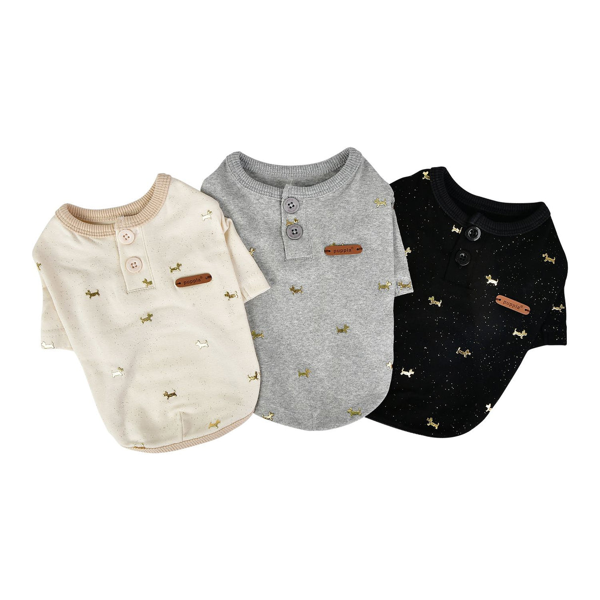 Puppia Sweater Gia II Black - Premium Hondenkleding > Hondentrui from Puppia - Just €20! Shop now at Frenkiezdogshop