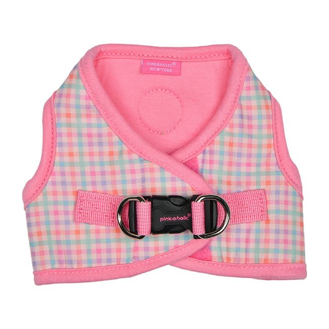 Pinkaholic Erasmus Vest Harness Pink hondentuig > honden harnas > model B Small
