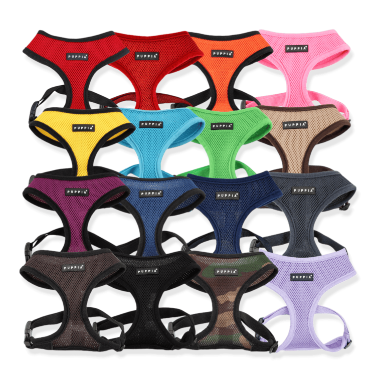 Puppia Soft Harness model A Violet - Premium hondentuig > honden harnas from Puppia - Just €18.99! Shop now at Frenkiezdogshop