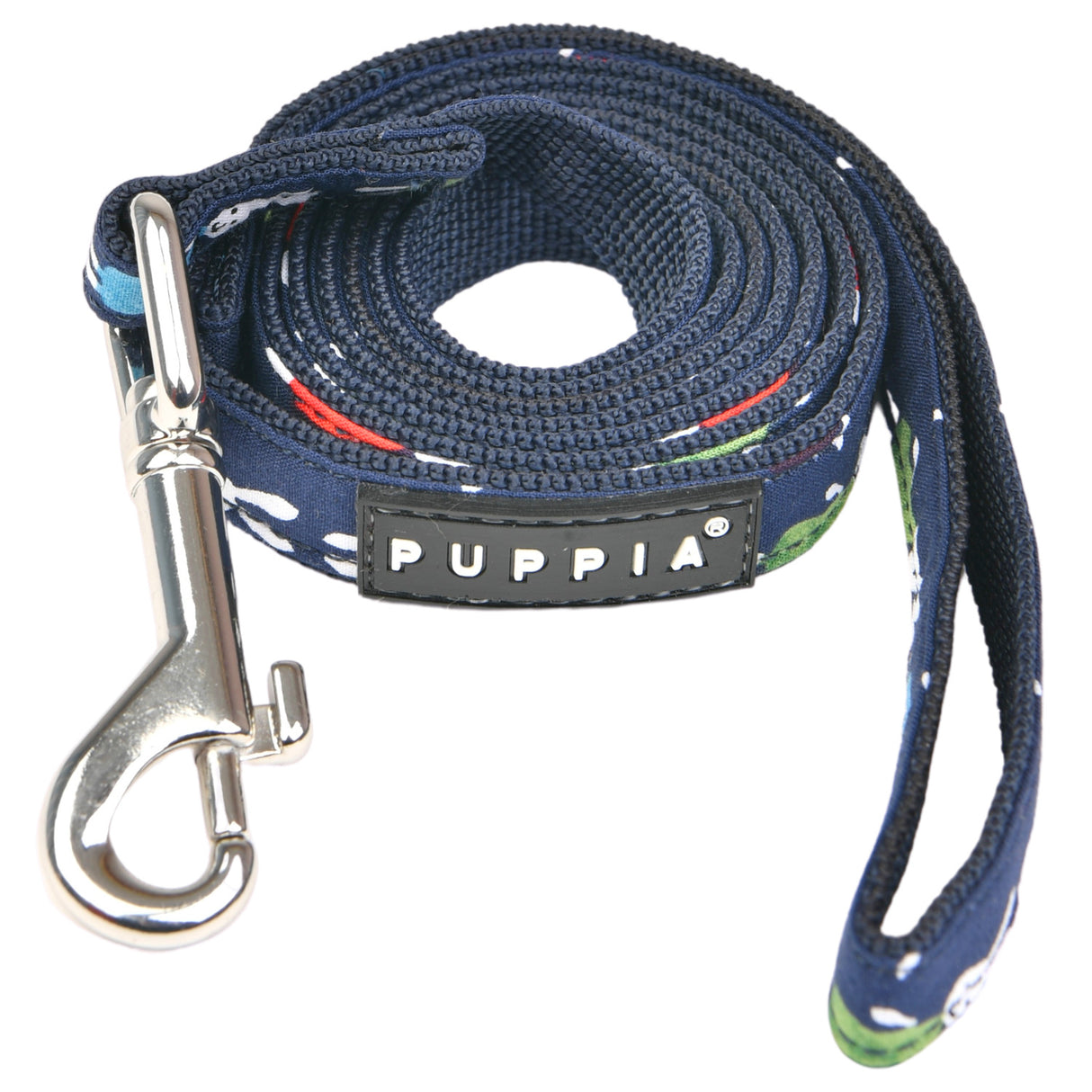 Puppia Mollie Lijn Navy - Premium hondenriem > hondenlijn from Puppia - Just €10! Shop now at Frenkiezdogshop