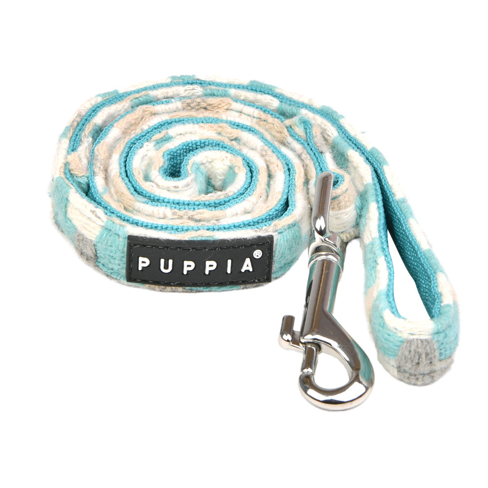 Puppia Arden Lijn Aqua - Premium hondenriem > hondenlijn from Puppia - Just €10! Shop now at Frenkiezdogshop
