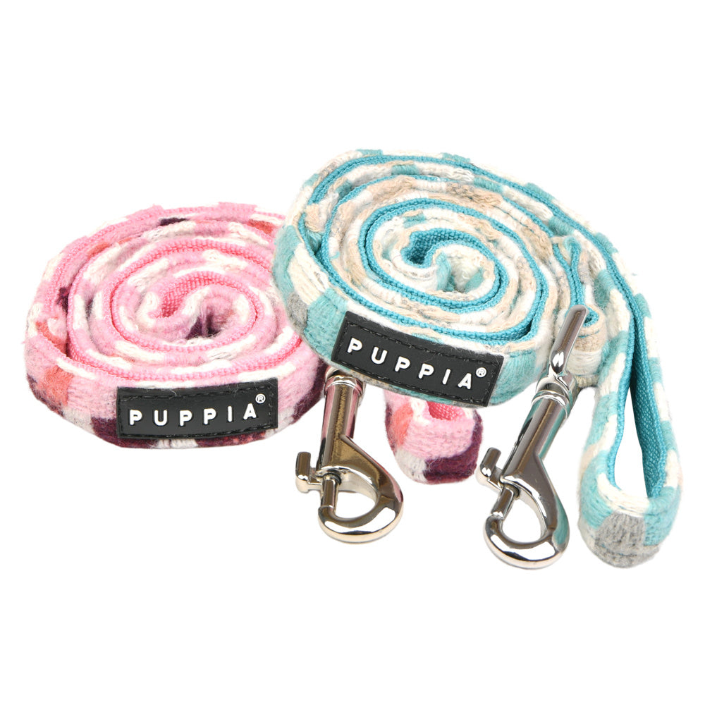 Puppia Arden Lijn Aqua - Premium hondenriem > hondenlijn from Puppia - Just €10! Shop now at Frenkiezdogshop