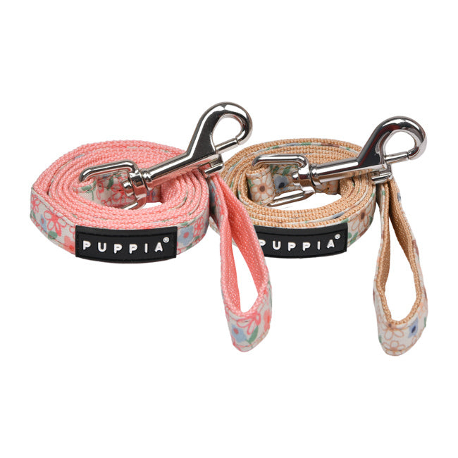Puppia Lilac Lijn Indian Pink - Premium hondenriem > hondenlijn from Puppia - Just €17.99! Shop now at Frenkiezdogshop