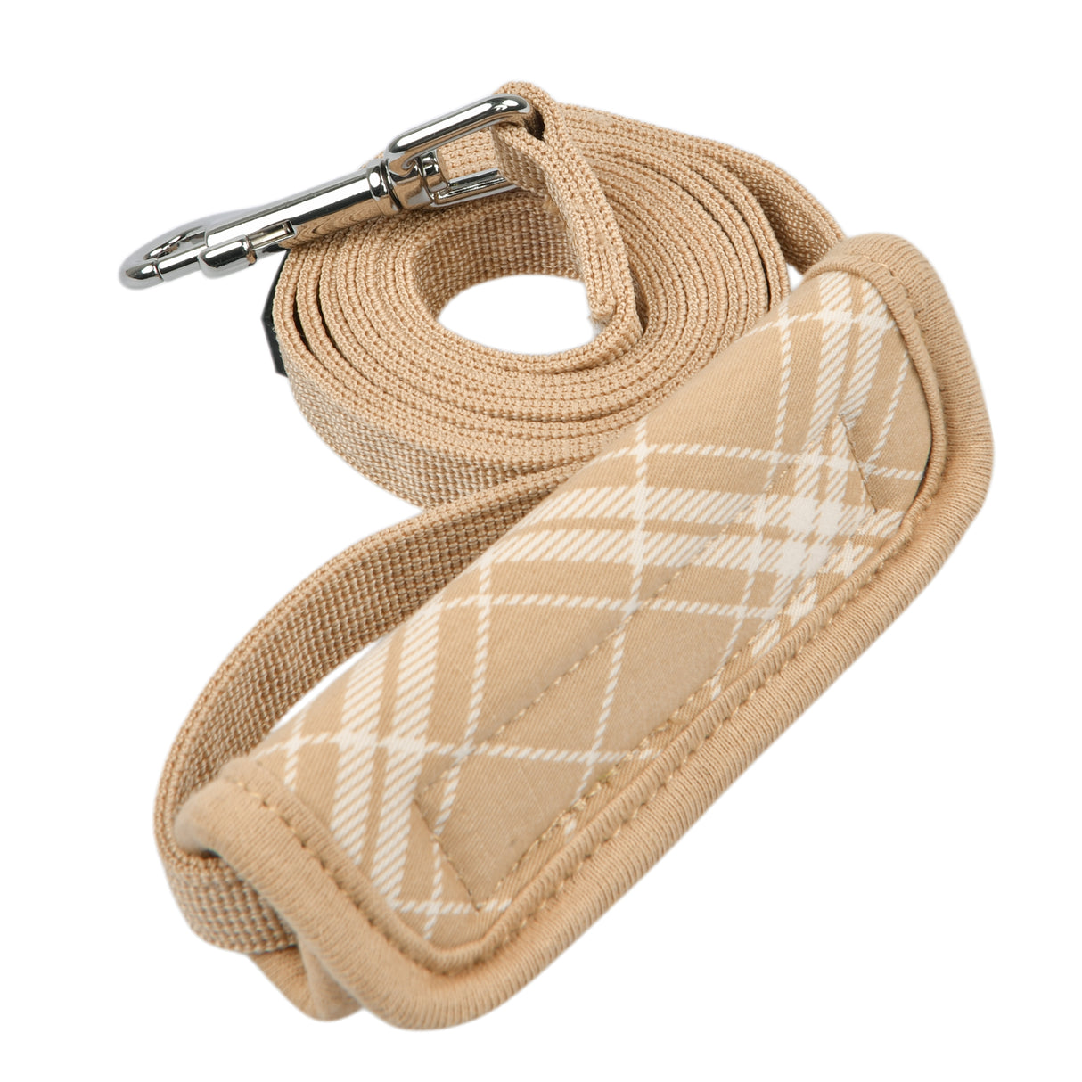 Puppia Corwin Lijn Beige - Premium hondenriem > hondenlijn from Puppia - Just €16.99! Shop now at Frenkiezdogshop