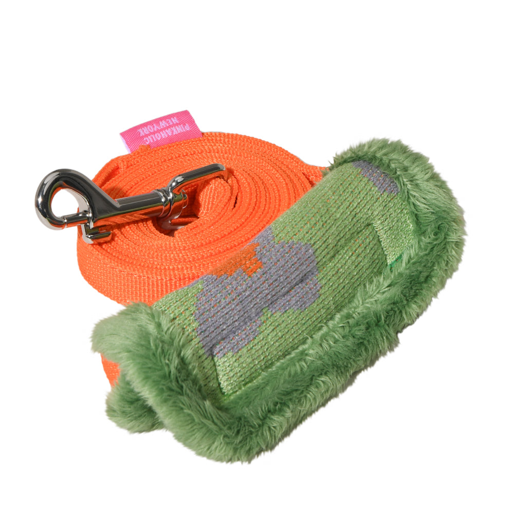 Pinkaholic Jasmine Leash Green - Premium hondenriem > hondenlijn from Pinkaholic - Just €18.99! Shop now at Frenkiezdogshop