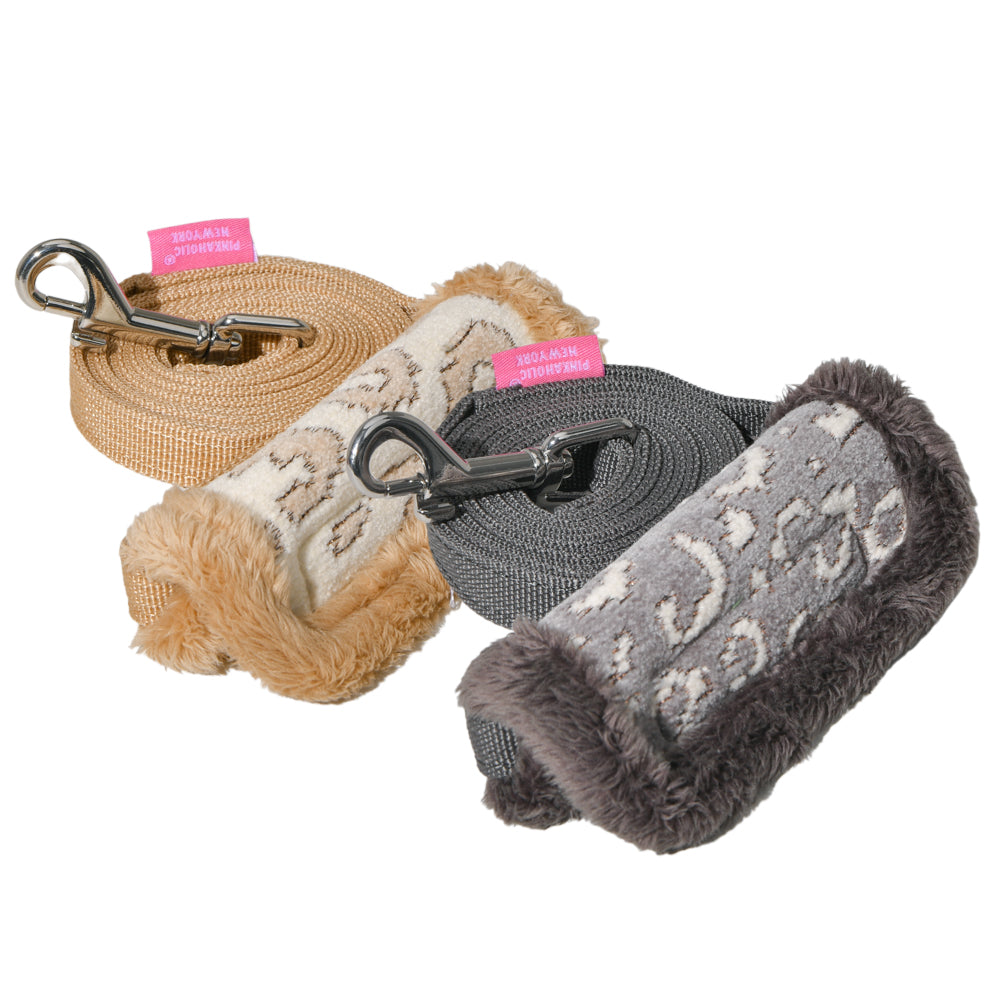 Pinkaholic Tailsy Leash Grey - Premium hondenriem > hondenlijn from Pinkaholic - Just €18.99! Shop now at Frenkiezdogshop