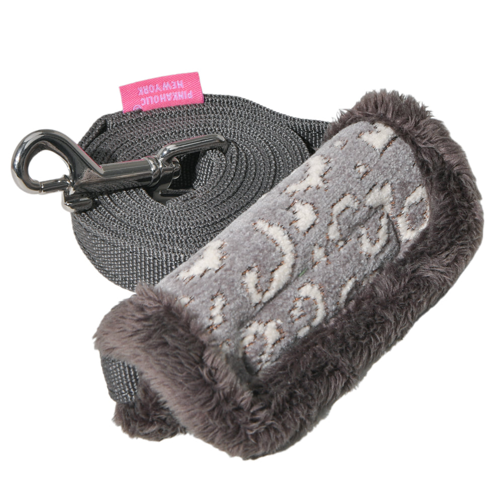 Pinkaholic Tailsy Leash Grey - Premium hondenriem > hondenlijn from Pinkaholic - Just €18.99! Shop now at Frenkiezdogshop