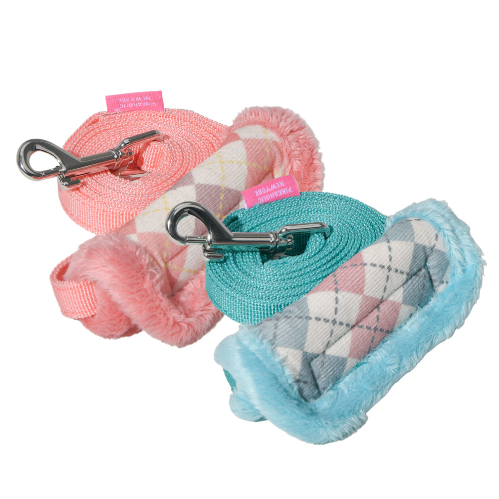 Pinkaholic Annika Leash Aqua - Premium hondenriem > hondenlijn from Pinkaholic - Just €18.99! Shop now at Frenkiezdogshop