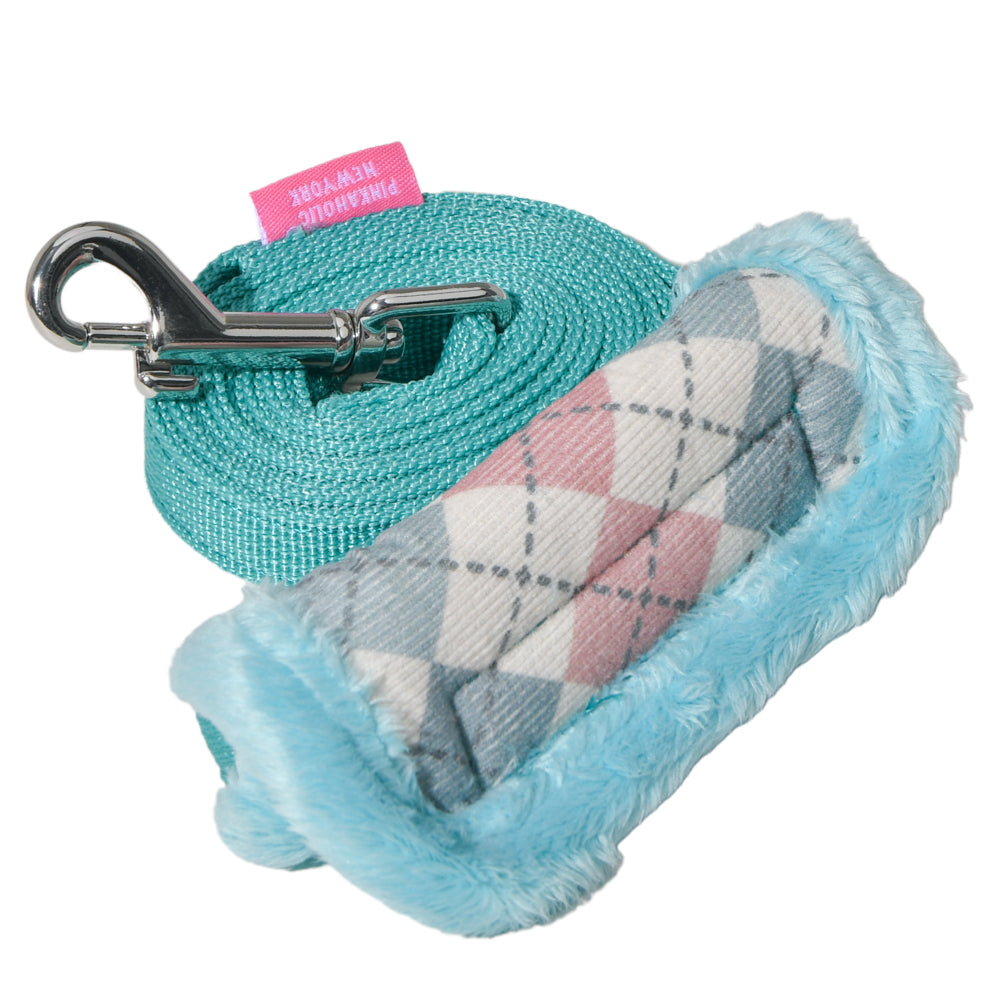 Pinkaholic Annika Leash Aqua - Premium hondenriem > hondenlijn from Pinkaholic - Just €18.99! Shop now at Frenkiezdogshop