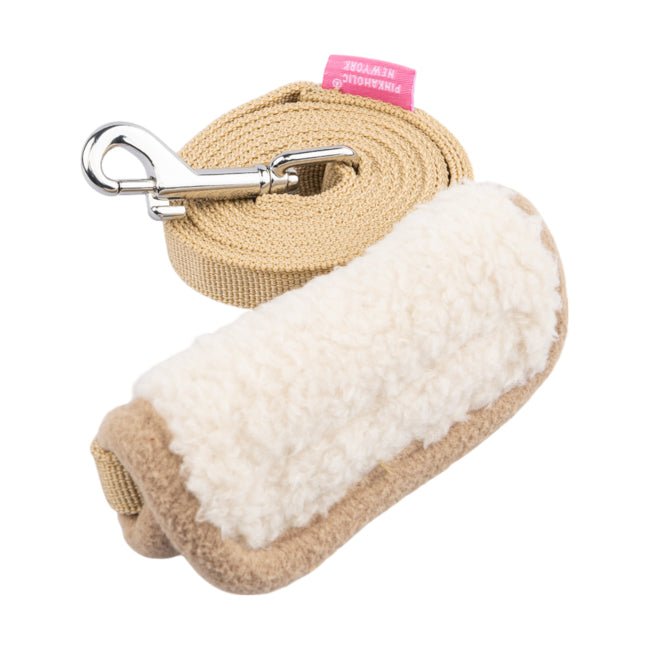 Pinkaholic Itzel Leash Beige hondenriem > hondenlijn Medium