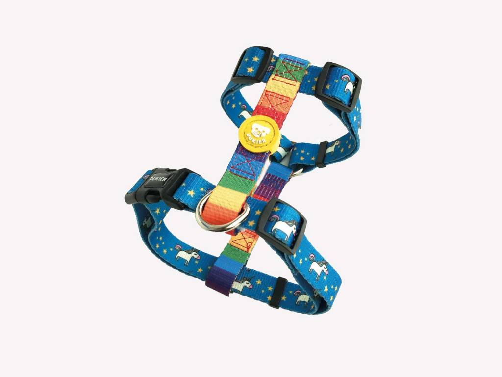 Dukier Classic Harness rainbow ( ALLEEN LARGE ) - Premium hondentuig > honden harnas from Dukier - Just €10! Shop now at Frenkiezdogshop