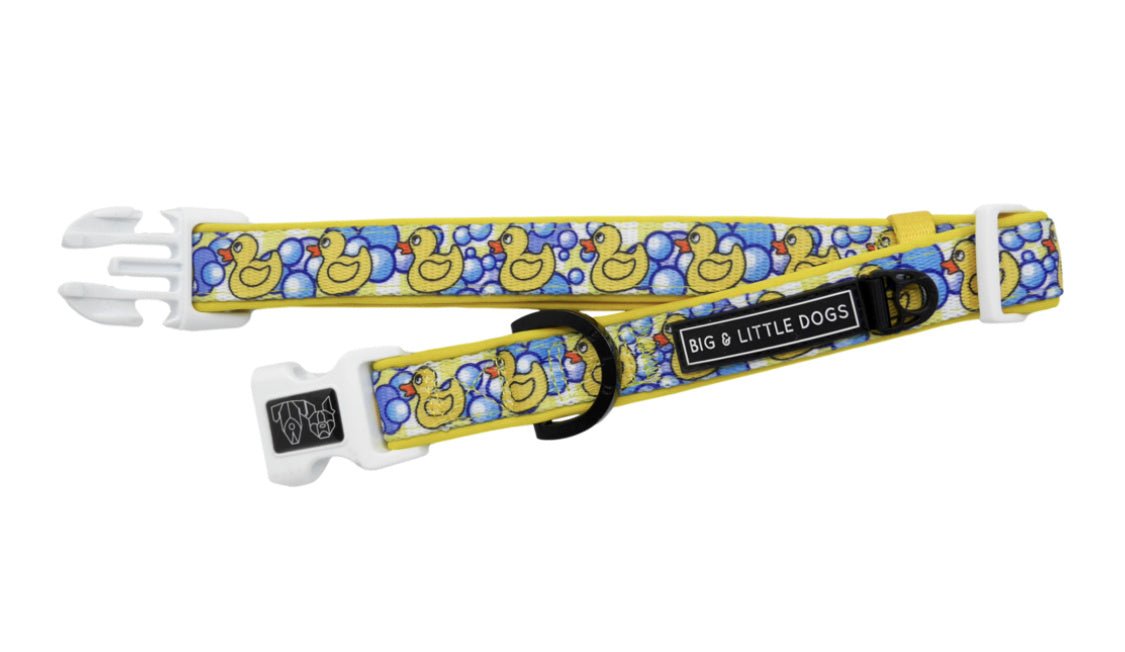 Big and Little Dogs Halsband Rubber Ducky ( SMALL ) halsband > hondenhalsband X - Small