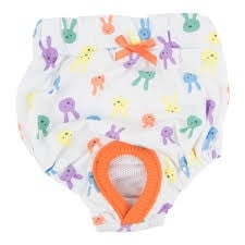 Pinkaholic Sanitary Baby Bunny Snow White - Premium Loopsheidbroekje > Periodebroekje from Pinkaholic - Just €10! Shop now at Frenkiezdogshop