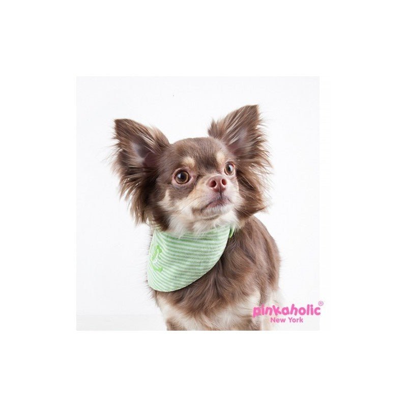 Pinkaholic Oceanic Scarf Bandana Green Hondenkleding > bandana Small